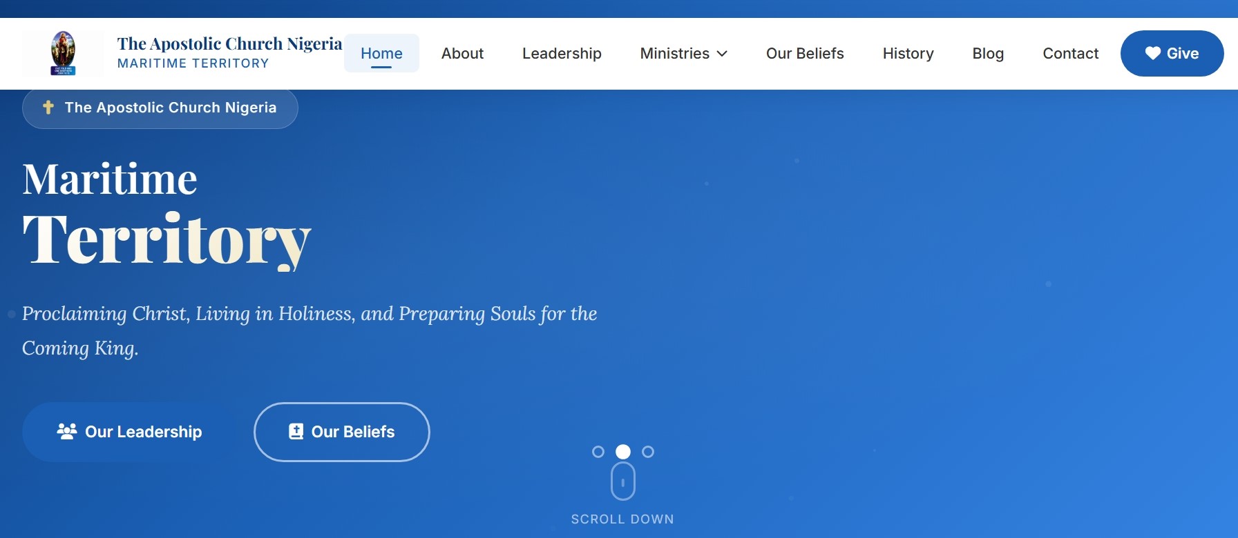 TACN Maritime website